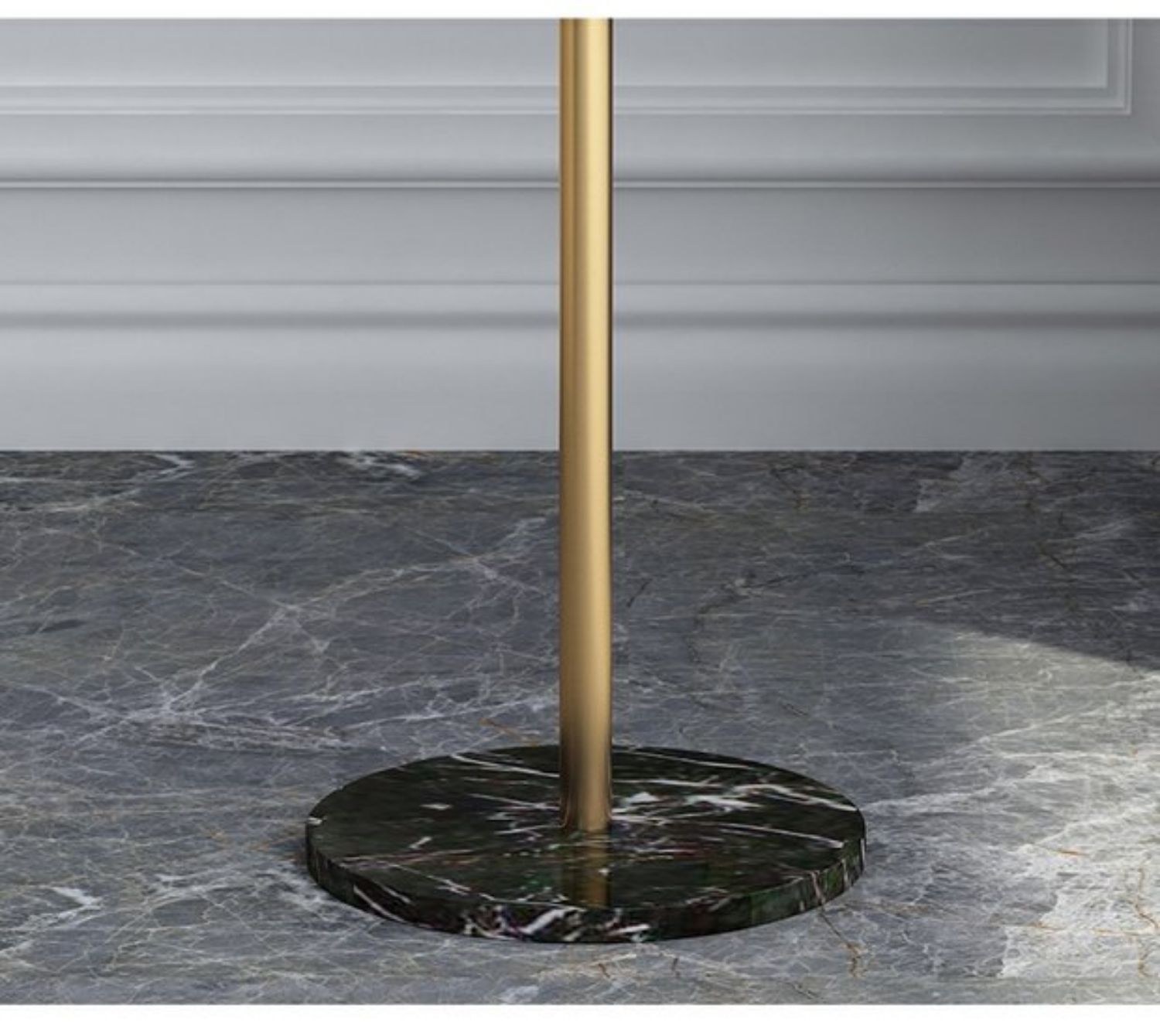 晾衣架办公室大理石架子收纳落地式展示架衣服挂铁艺衣帽架落地新