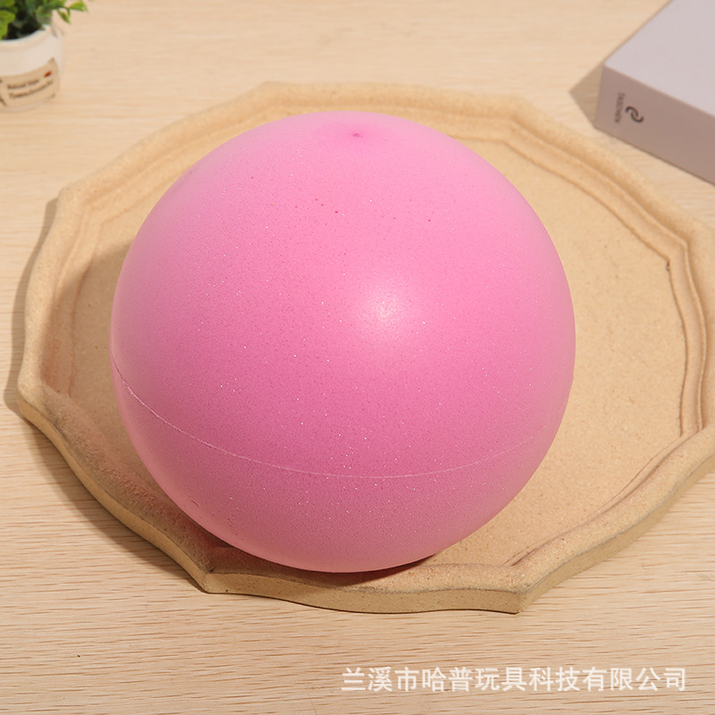 Factory Direct Sales 18C Slim M Mute Ball Pu Ball Children's Toy Healthy and Environment-Friendly Material Hot Sale