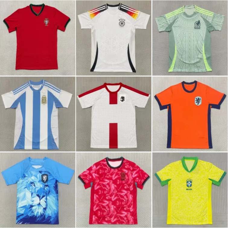 24-25欧洲杯国家队球衣足球服多特德国法国巴西葡萄牙
