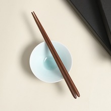 新品子弹头印尼铁木木筷家用木质筷批发尖头筷日式韩式料理筷子