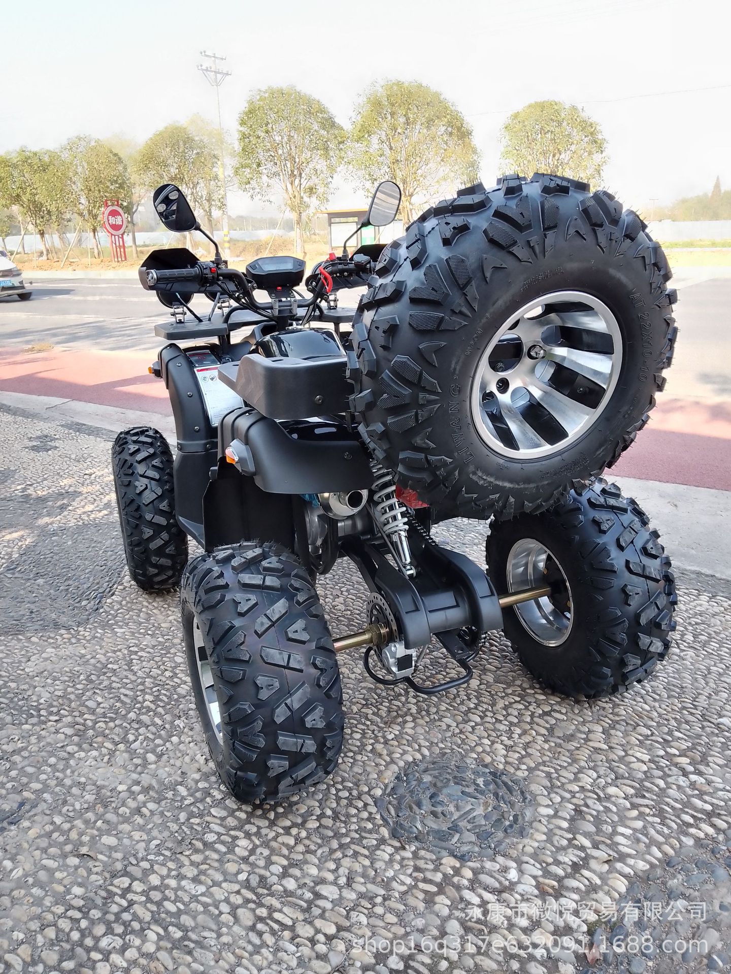 汽动倒三轮场地摩托车 四轮越野卡丁车 utv 全地形车 越野沙滩车