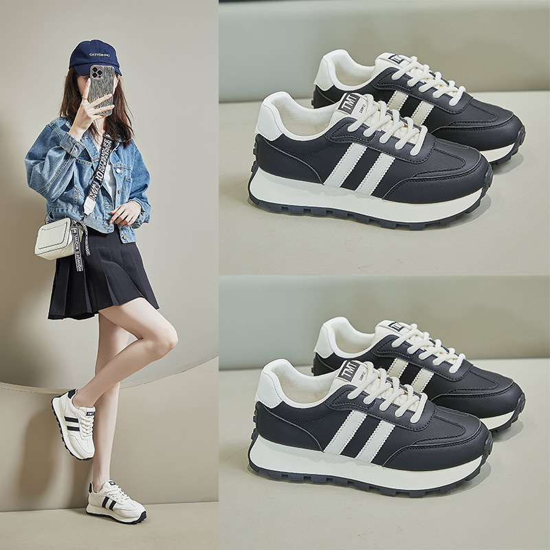 INS Korean Style Cortez Women's Fashionable 2024 Spring New Student Running Sports Casual Shoes Dad Shoes Fd6688