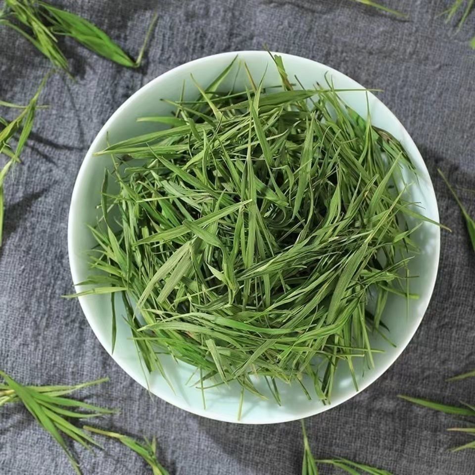 竹叶青茶叶当季翠绿淡竹叶茶崂山石竹茶青清热降火可组合特级花茶