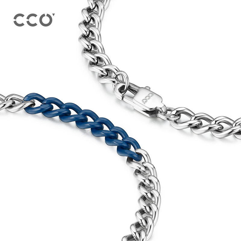 cco多巴胺手链新款ins小众男女情侣闺蜜古巴链送女友礼物