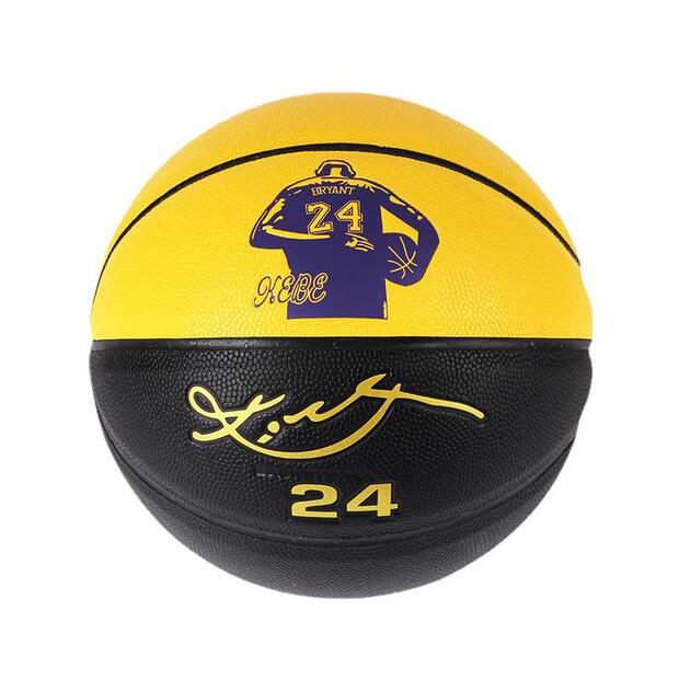 篮球限量纪念款黑曼巴学生成人比赛7号5软皮防滑耐磨标准蓝球