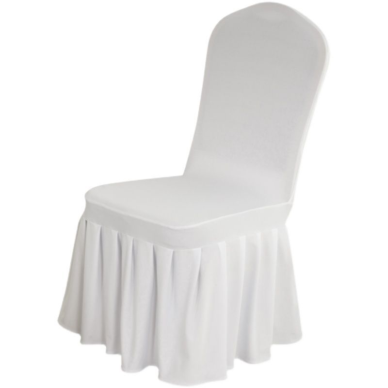 Chair Cover Elastic Stool Cover Hotel Hotel Banquet Wedding Conference Restaurant Hotel Chair Cover Universal Wholesale