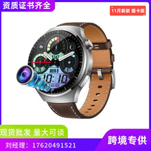 跨境新款顶配2+32G圆盘智能电话手表视频通话GPSKids smart watch