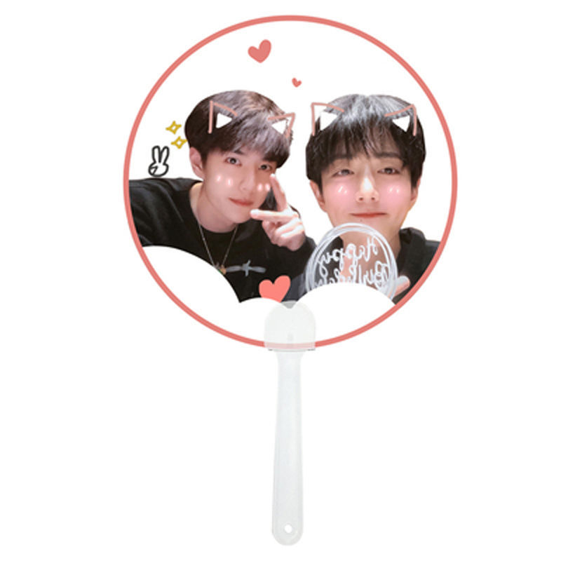 肖站陈情令肖战王一博魏无羡蓝忘机博君一肖透扇应援扇周边扇子