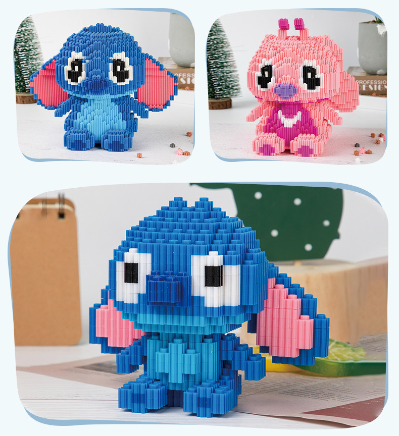 兼容乐高史迪仔微小颗粒拼装积木 男孩女系列成人高难度玩具礼物