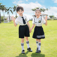 幼儿园园服夏装小学生合唱大班毕业校服学院风儿童班服英伦风套装