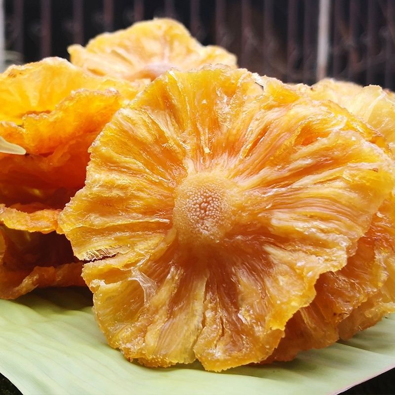 云南特产菠萝干无糖菠萝原味纯手工无添加凤梨干版纳果干