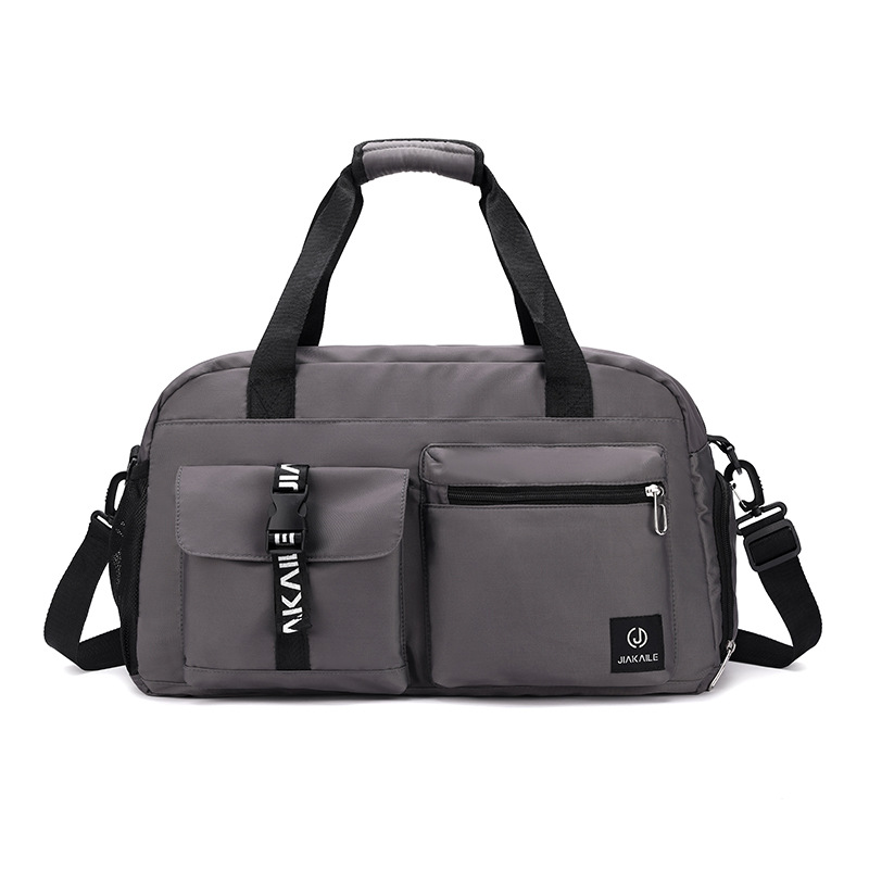 Large Capacity Sports Gym Bag 2022 New Water-Resistant and Wear-Resistant Fabric Independent Shoe Warehouse Travel Yoga Bag Wholesale