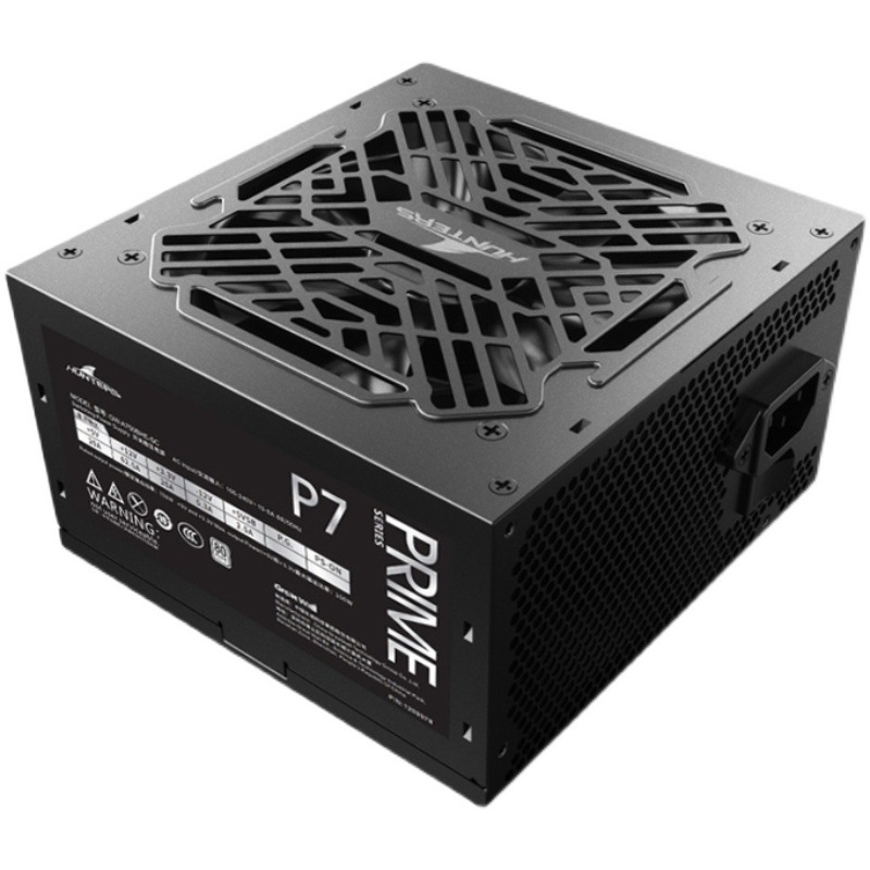 长城p7台式机电脑主机静音额定适用750w白牌电源