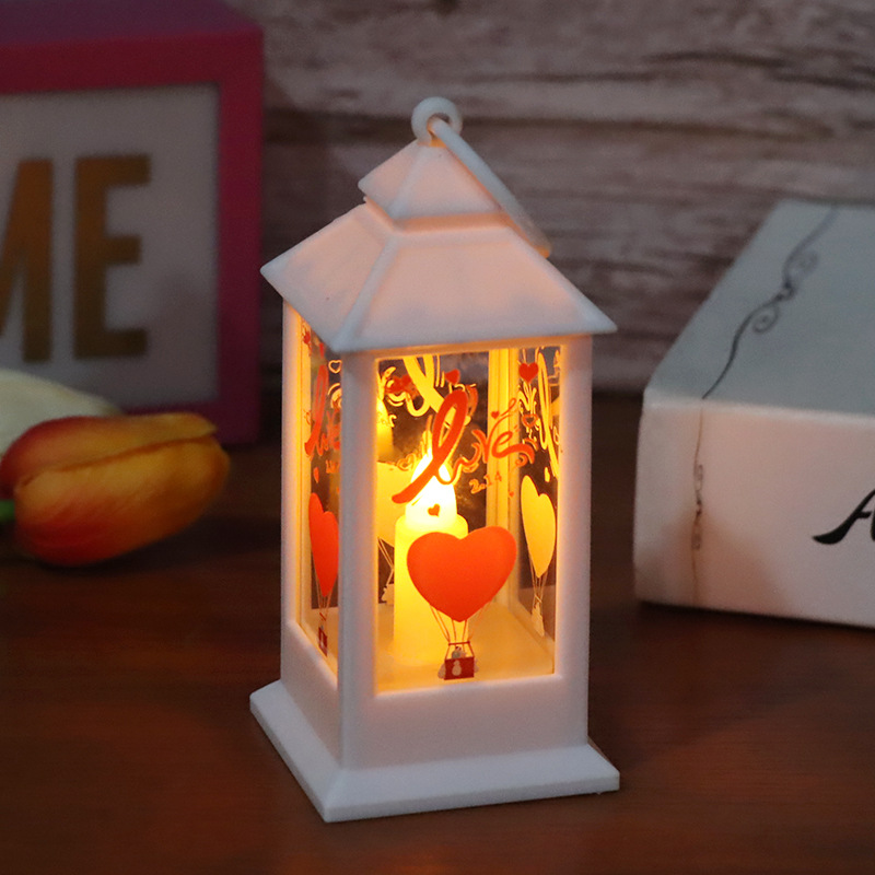 Cross-Border New Arrival LED Lighting Chain Valentine's Day Proposal Lantern Home Atmosphere Decorative Crafts Decoration in Stock