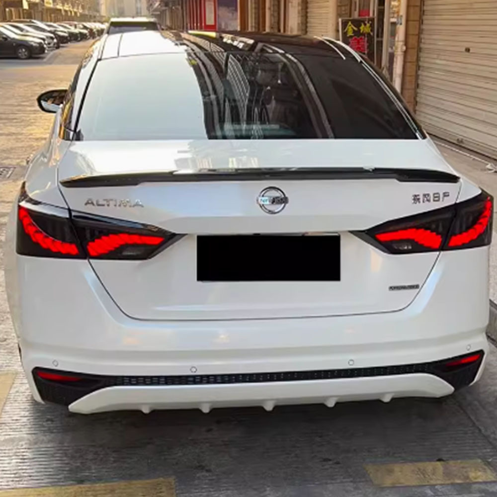 适用于19 20 21 22款八代天籁改装尾翼 新天籁刀锋尾翼免打孔