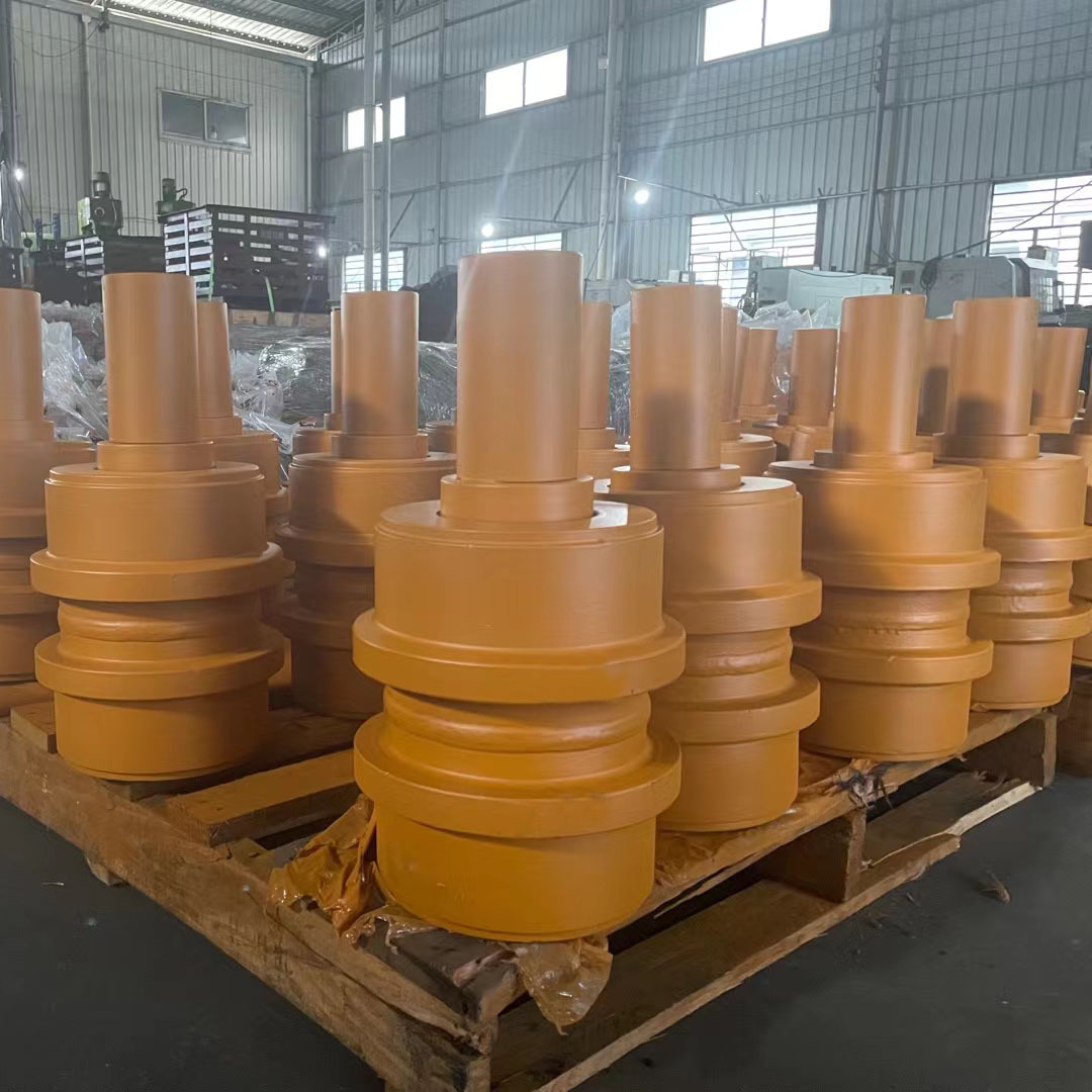 挖掘机配件pc200托轮座挖掘机拖链轮top carry roller拖轮