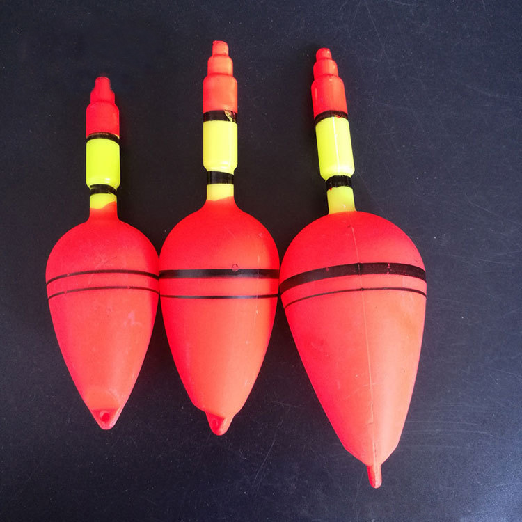 大肚漂塑料海钓水库矶钓用漂鳙鲢浮漂 大海漂鱼漂醒目漂红旗漂