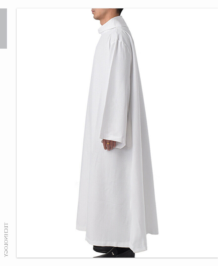中东阿拉伯基督教天主教神父衣服 神职人员长袍牧师圣衣批发