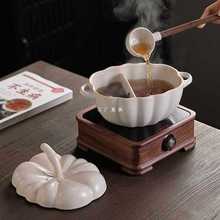 5RY新款煮茶器古法煮茶碗陶瓷罐罐茶煮茶器黑茶白茶煮茶器可明火