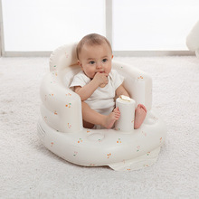 Ins充气PVC婴儿训练小沙发学坐椅宝宝学座椅洗澡浴凳便携折叠玩具