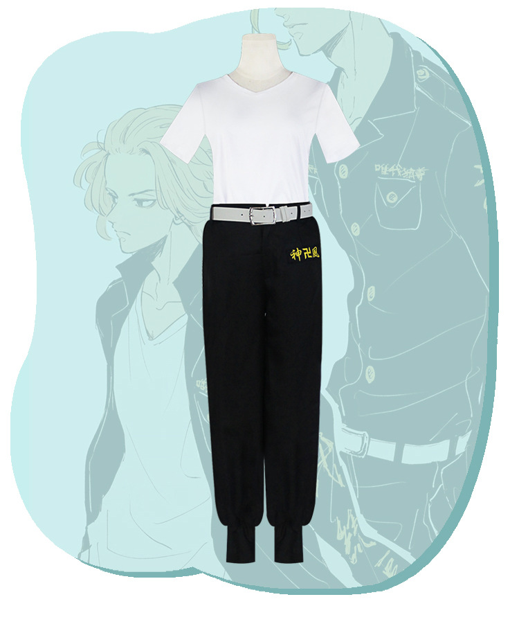 东京卍复仇者cos服总长佐野万次郎cosplay特攻队队服动漫角色扮演