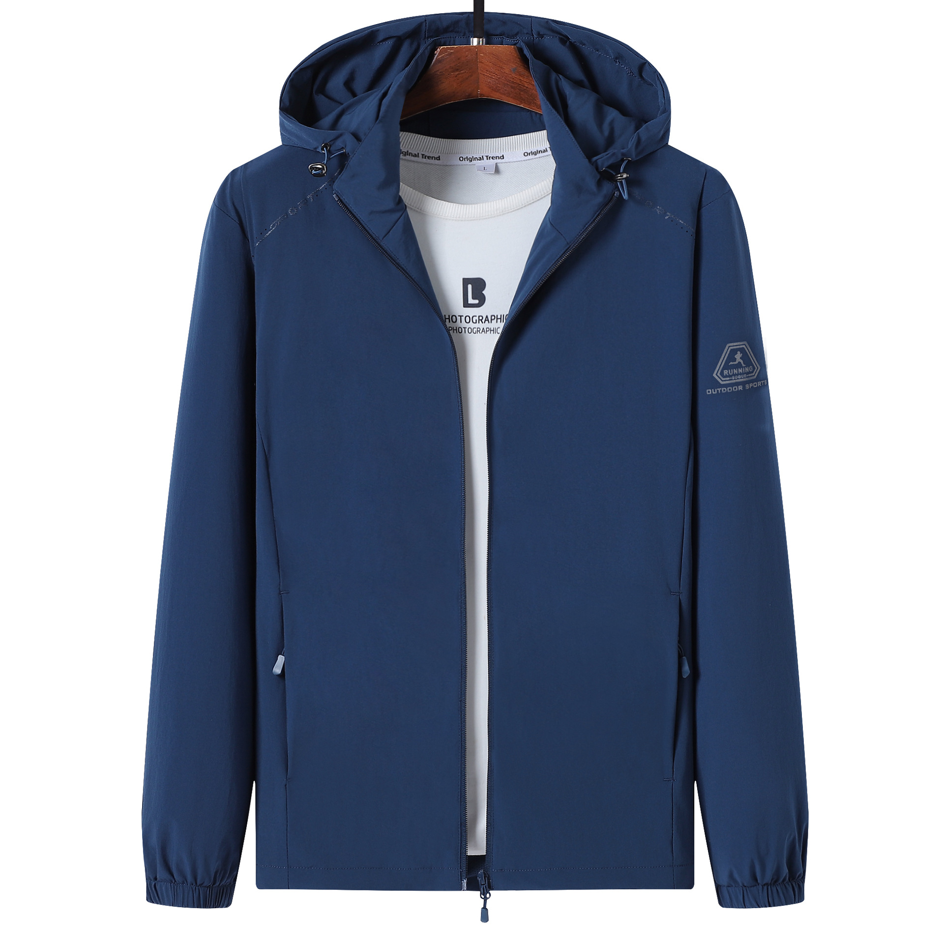 sc209-9986#户外休闲衣女春秋薄款套防水防雨登山衣服男情侣款