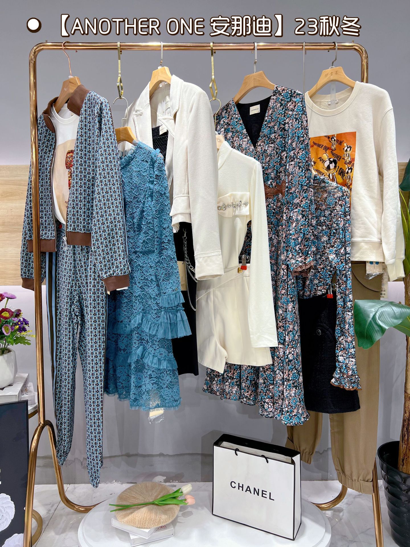 安那n迪品牌女装批发秋装撤柜外贸出口尾单杂款地摊实体直播拿货