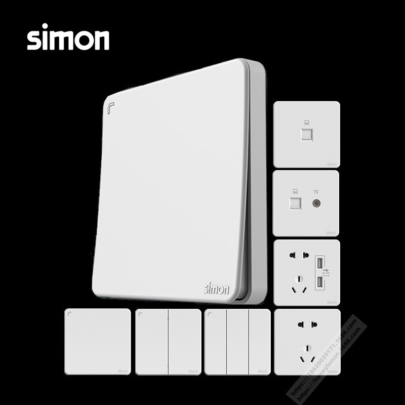 simon/西蒙 k3系列 一位双控换向开关(香槟金)571026-46