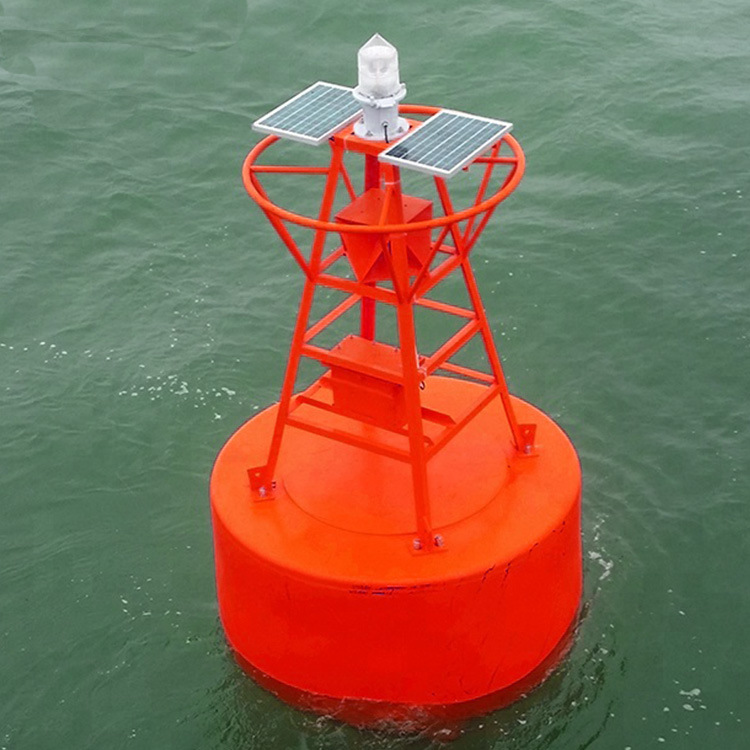 供应聚乙烯材质航标塑料航标海洋浮标厂家搭配传感器可线上监测