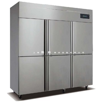 饮品店直冷六门单温冰箱拉斯贝姆标准工程款保鲜柜酒店餐厅冷藏柜