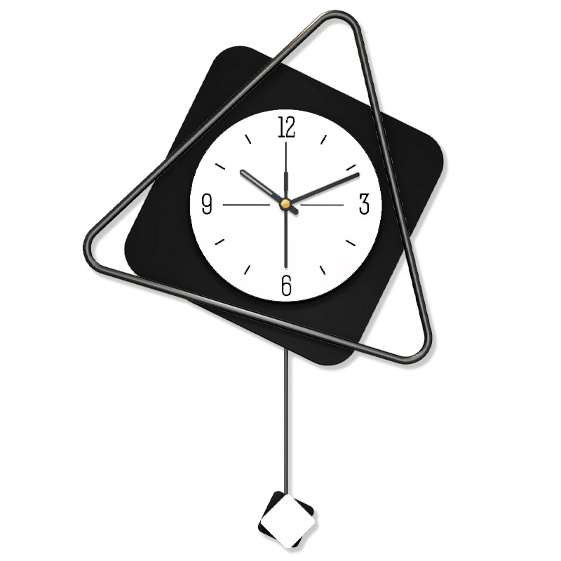 Modern Minimalist Living Room Clock Fashion Home Decorative Creative Wall Clock Personal Influencer Dining Room Art Clock Wall Hanging