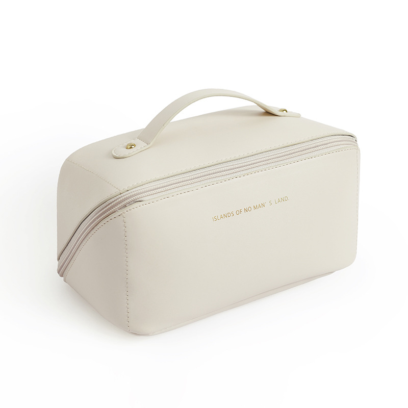 New Pu Organ Pillow Cosmetic Bag Multifunctional Cosmetic Storage Bag Large Capacity Waterproof Travel Toiletry Bag