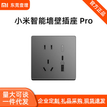 小米智能墙壁插座Pro家用无线远程米家控制智能开关86型面板带USB