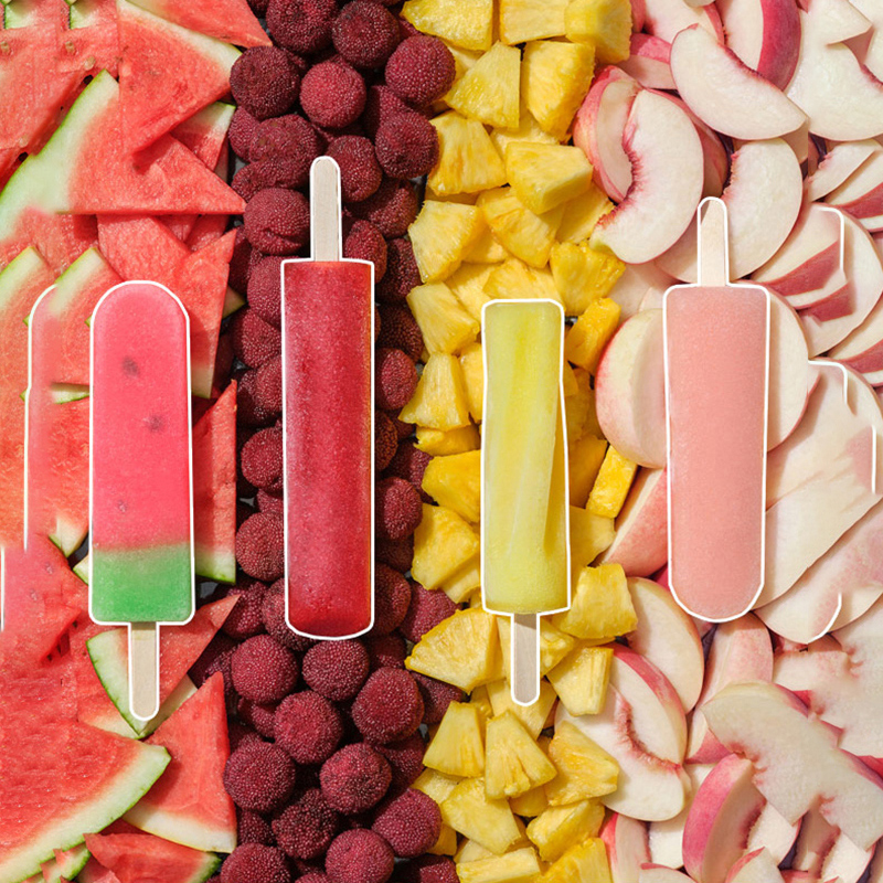 25支和路雪水冰系列 冰桃桃/西瓜/菠萝/杨梅棒冰口味果味冰棍冷饮