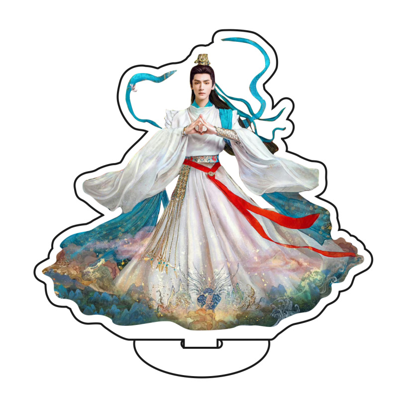 TV Series Long Moon Emming Dunhuang Novel Surrounding Luo Yunxi Acrylic Standing Sign Celebrity Related Goods Yetai Emming Night