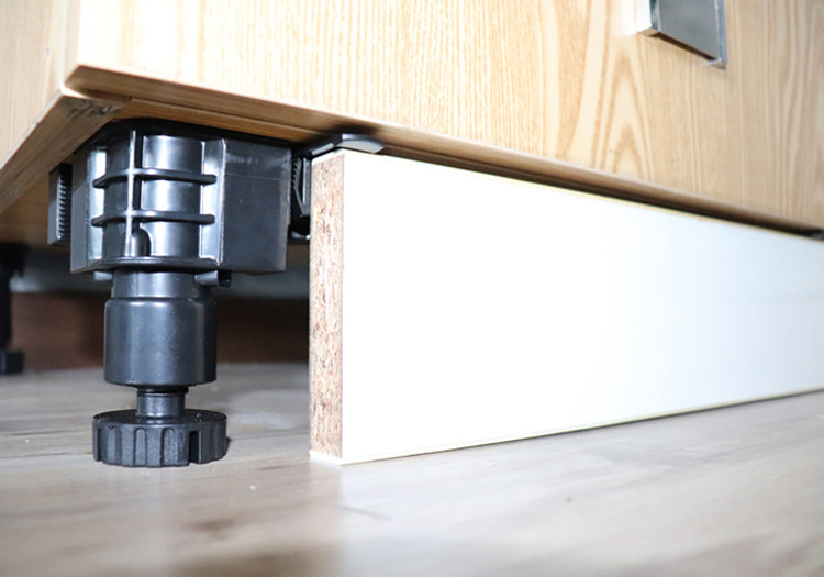 vase塑料橱柜脚 折叠式可调脚重型可调脚调整脚abs厨柜地脚调节脚