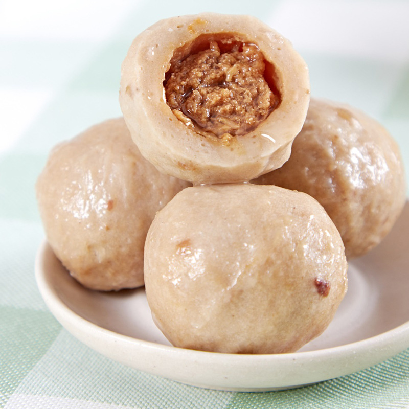 安井包心贡丸半成品肉丸火锅麻辣烫丸子食材速冻包心贡丸2.5kg/包