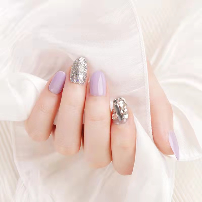 New Manicure Nail Piece Foreign Trade Exclusive for Fake Nail Finished Product Wearable Manicure Fake Nail Finished Product