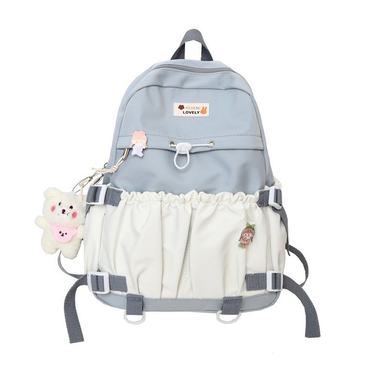 2022 Spring New Japanese and Korean Partysu Cute Girls Early High School and College Campus Schoolbag Casual Backpack