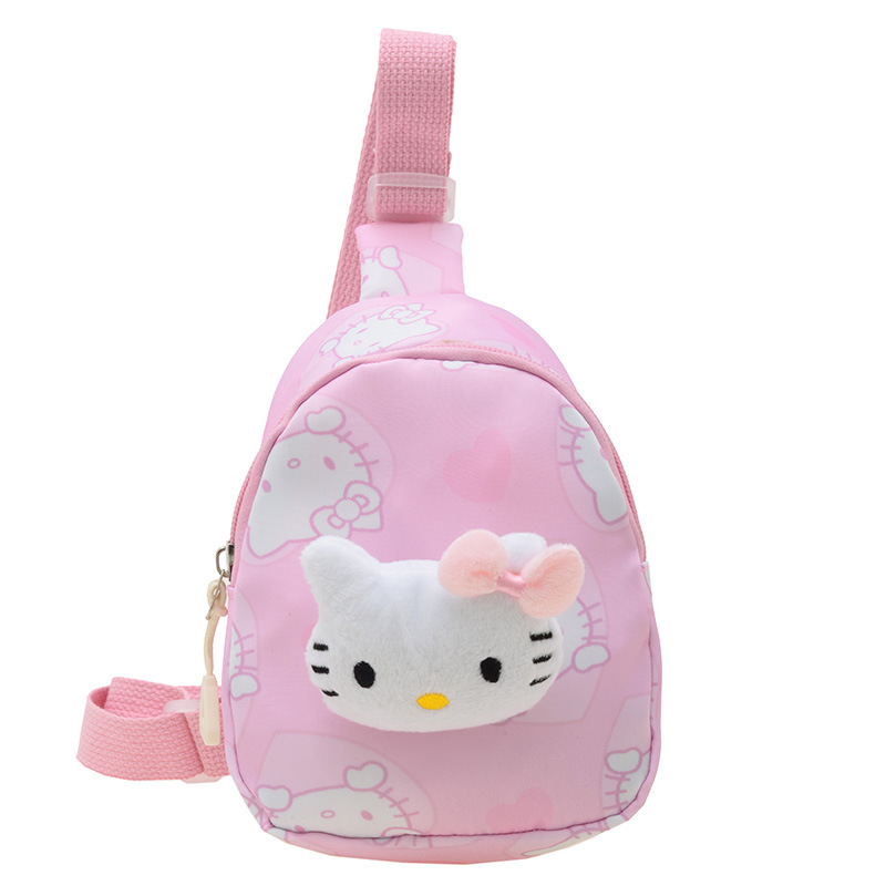 Cartoon Carai Children's Bag Melody Clow M Chest Bag Kindergarten Baby Girl Super Light Schoolbag Messenger Bag