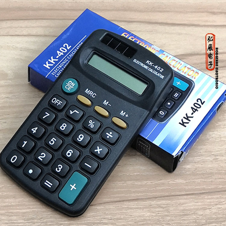 kk-402 computer student calculator small desktop foreign trade calculator pocket cute fashion calculator