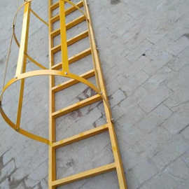 玻璃钢爬梯维护墙体深井护笼绝缘人字 基坑井输送梯储罐扶手直梯