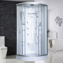 整体淋浴房浴室封闭式沐浴房亚克力一体式隔断干湿分离卫生间玻璃