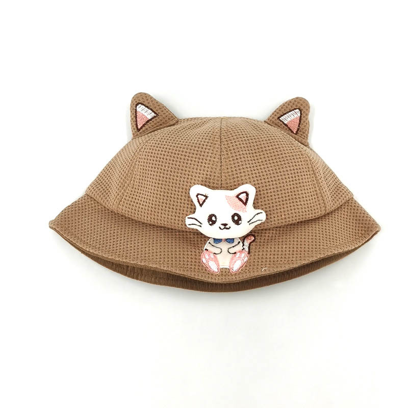 Han Dubei Autumn and Winter Cartoon Animal Children's Bucket Hat Frog Rabbit Tiger Bucket Hat