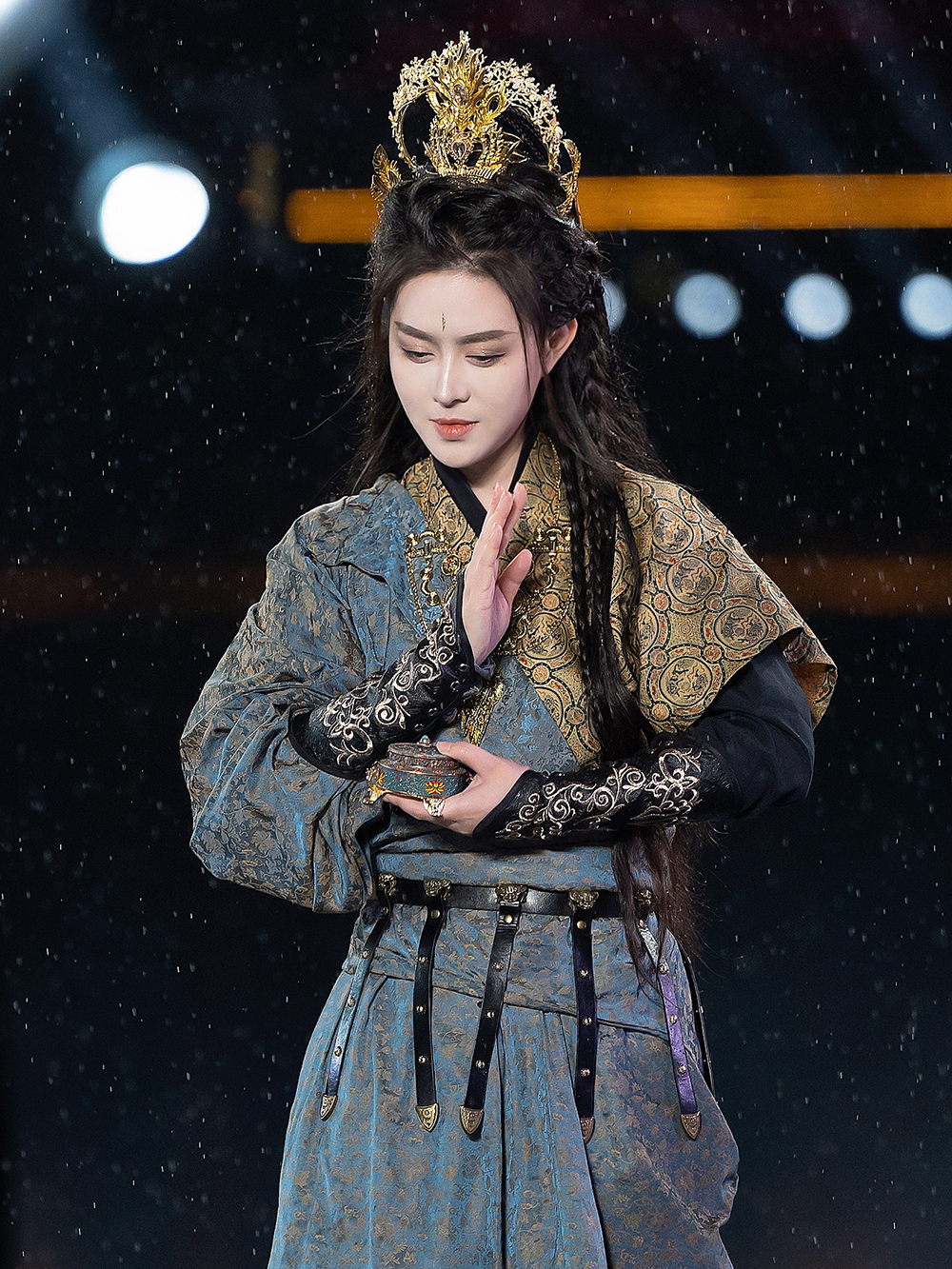 【杜若小胖纸】原创汉服复原唐圆领唐半臂国风大典秀款