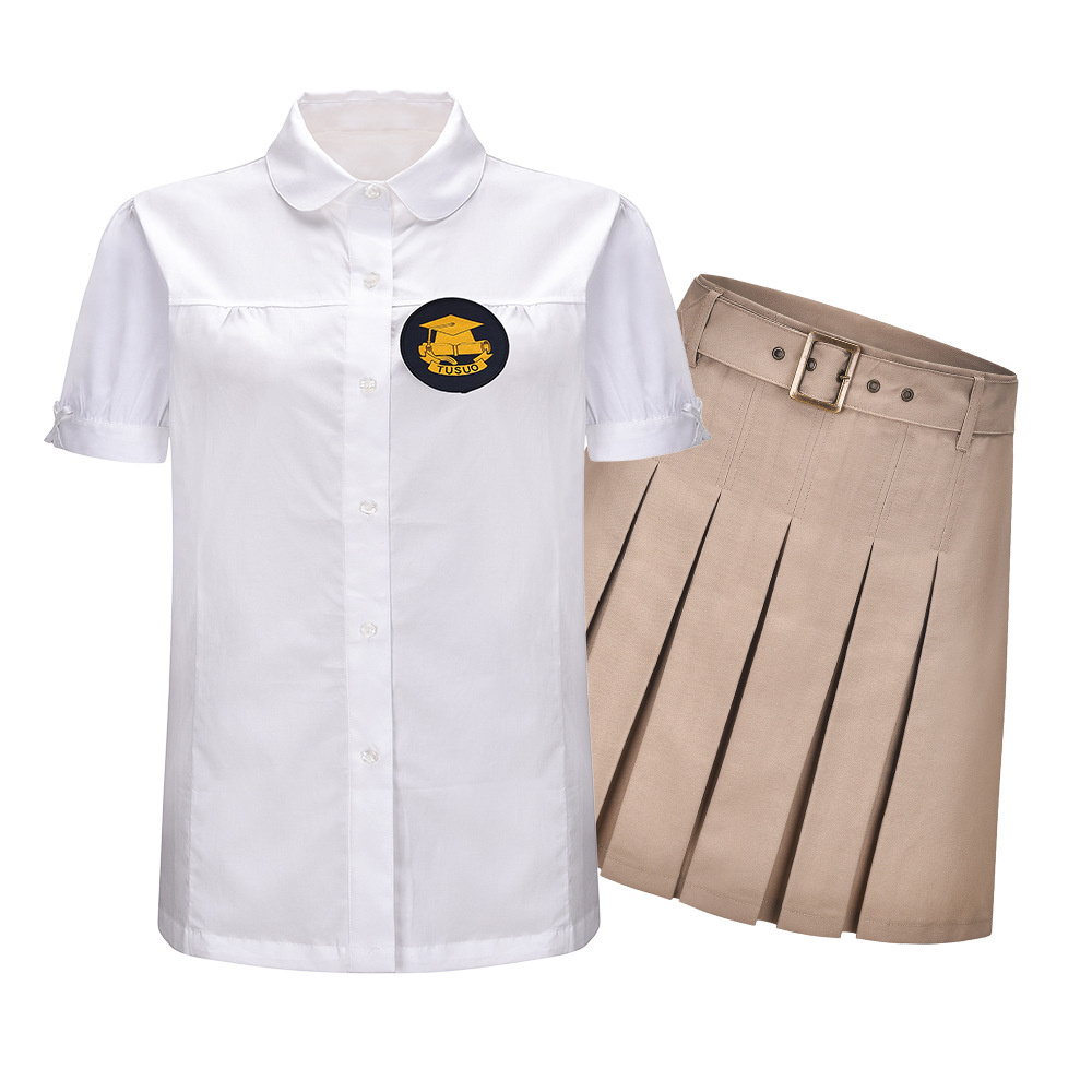 非洲校服赞比亚小学中学african school uniform zambia精梳纯棉