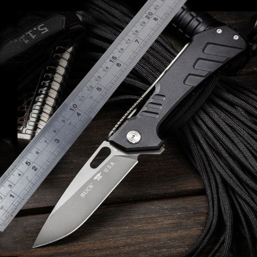 户外战术小刀buck-830bkssls折叠刀高硬度随身野营求生刀具口袋刀