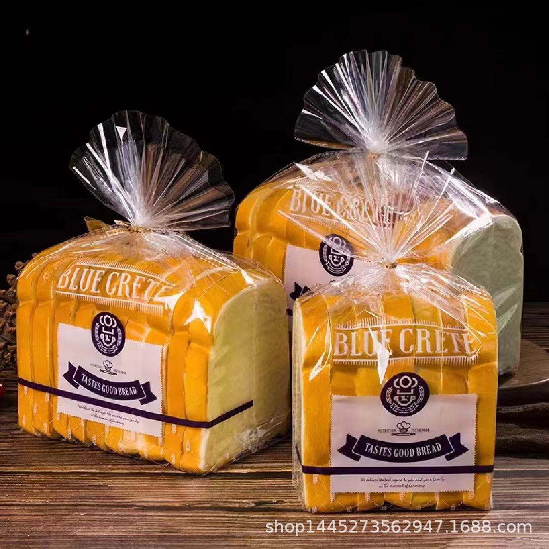 吐司面包包装袋450g克吐司袋烘焙透明吐司切片面包袋食品袋500个