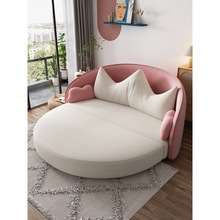 可折叠绒布沙发床两用小户型可以当床经济型多功能伸缩客厅网红款