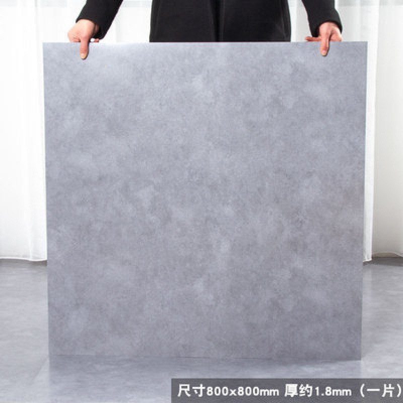 8080地板贴自粘灰色加厚网红贴纸 水泥地砖贴地板革地贴-阿里巴巴